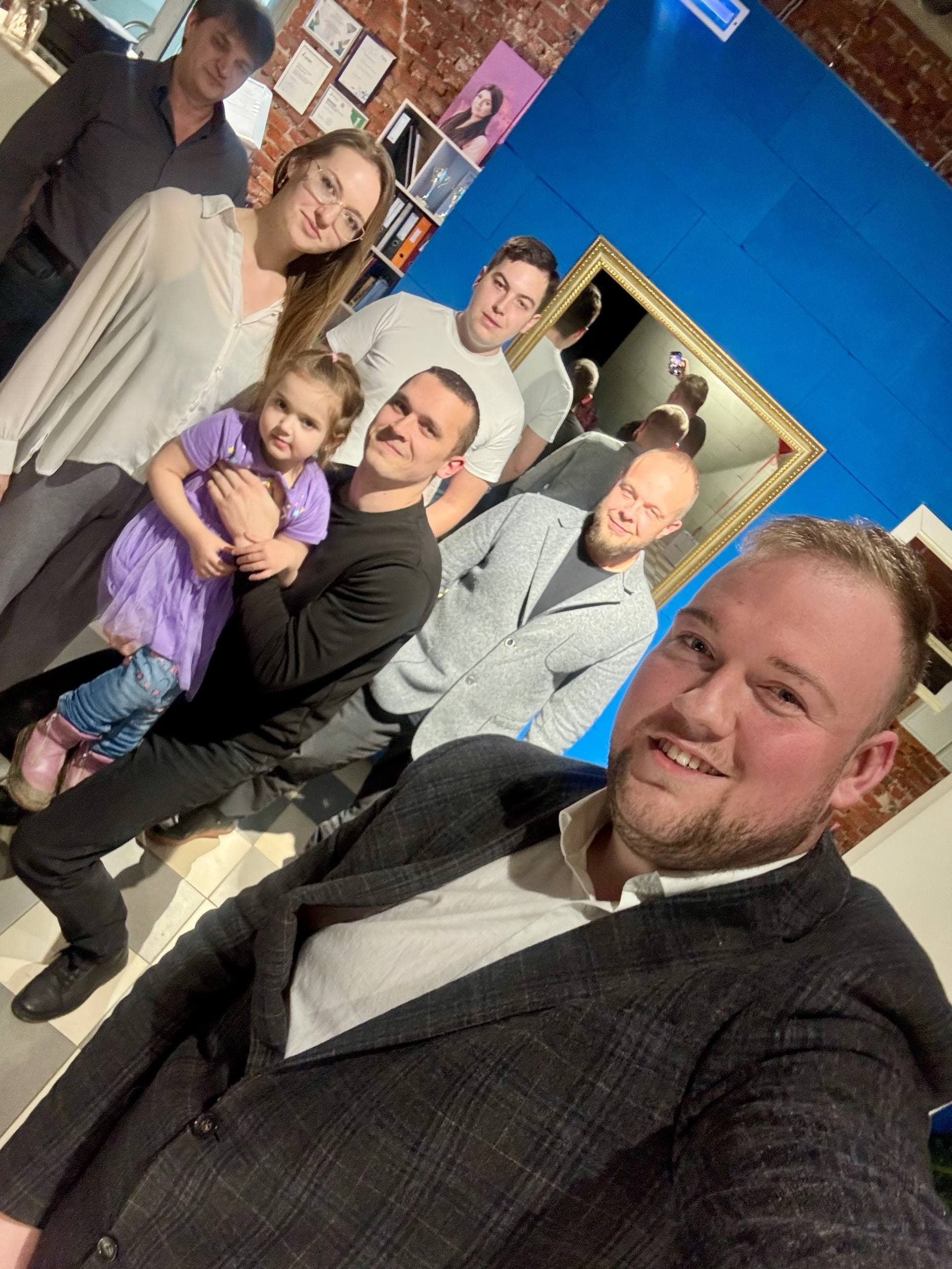 Фото с клиентом